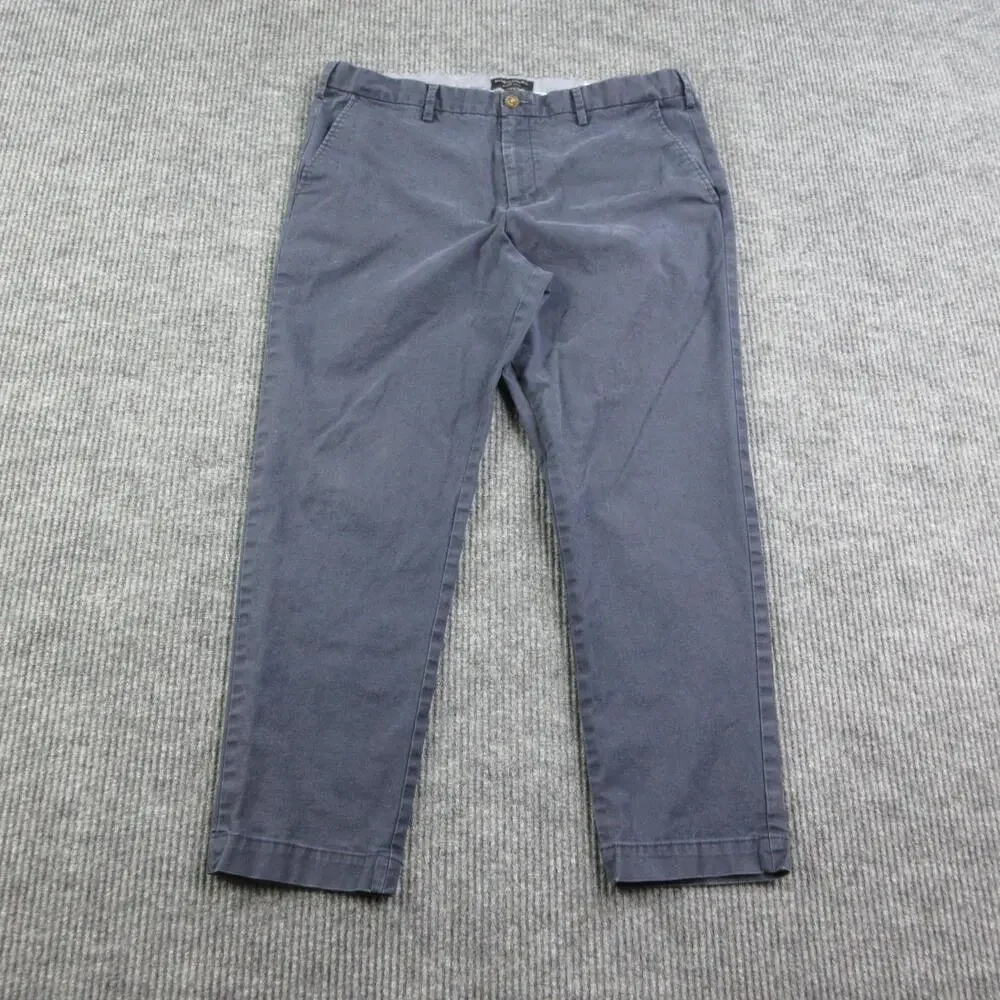 Banana Republic Pants Mens 38x30 Blue Weathered Mason Chino Slim 37x27.5*